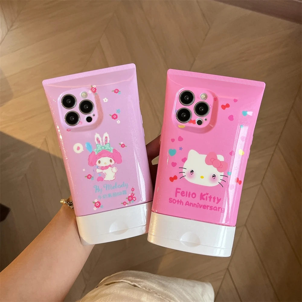 Pink Bottle Phone Case