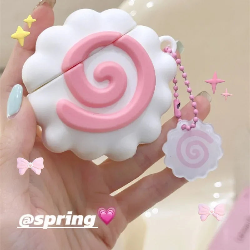 Cute 3D Japan Food Fish Cake Airpods Case