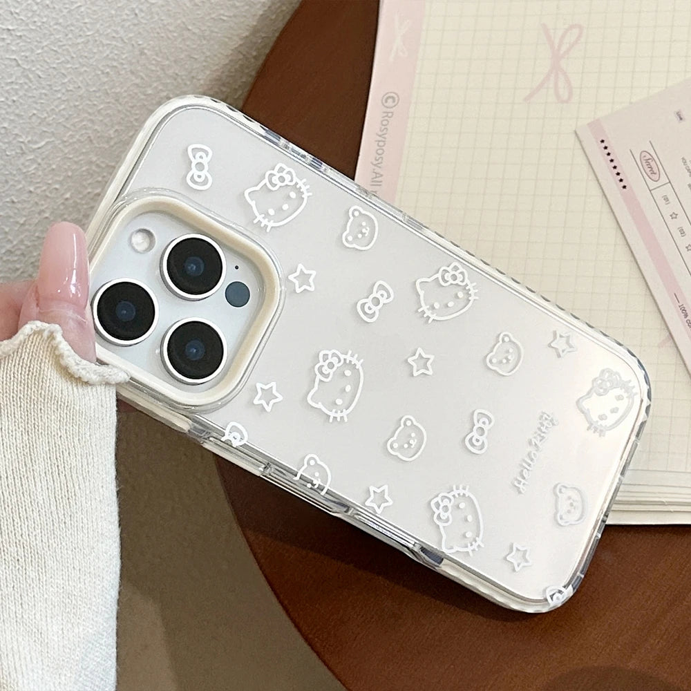 Bow Transparent Phone Case