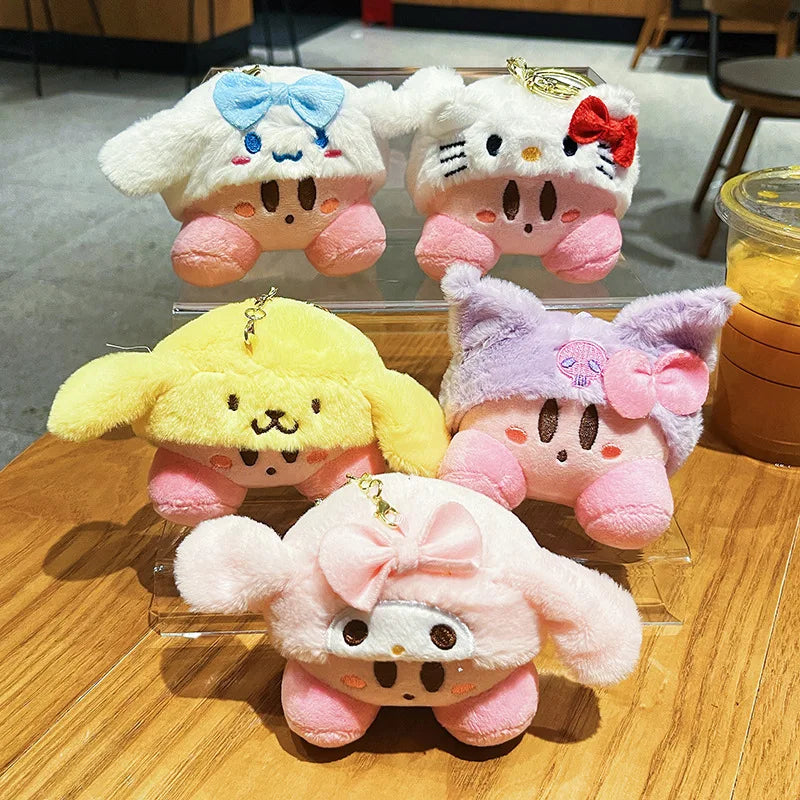 Kawaii Plush Keychain Pendant