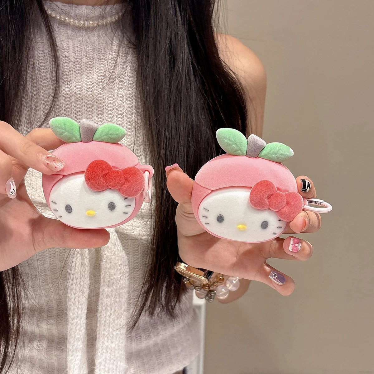 Peach Airpods Case
