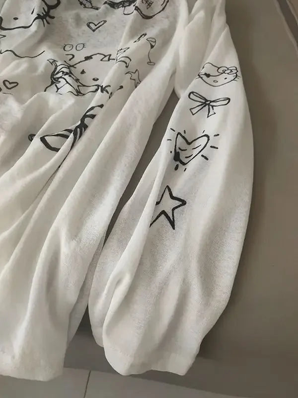 Kawaii Long Sleeve Top