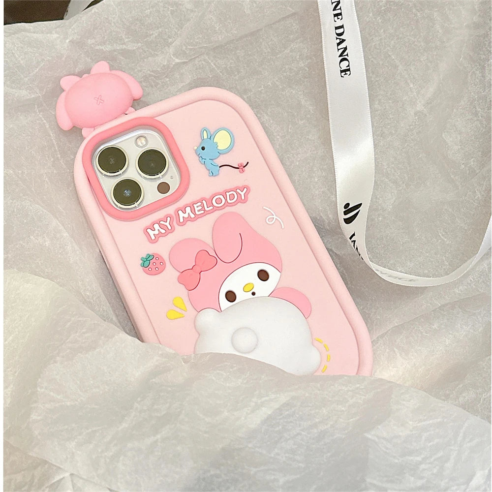Kawaii Silicone Phone Case
