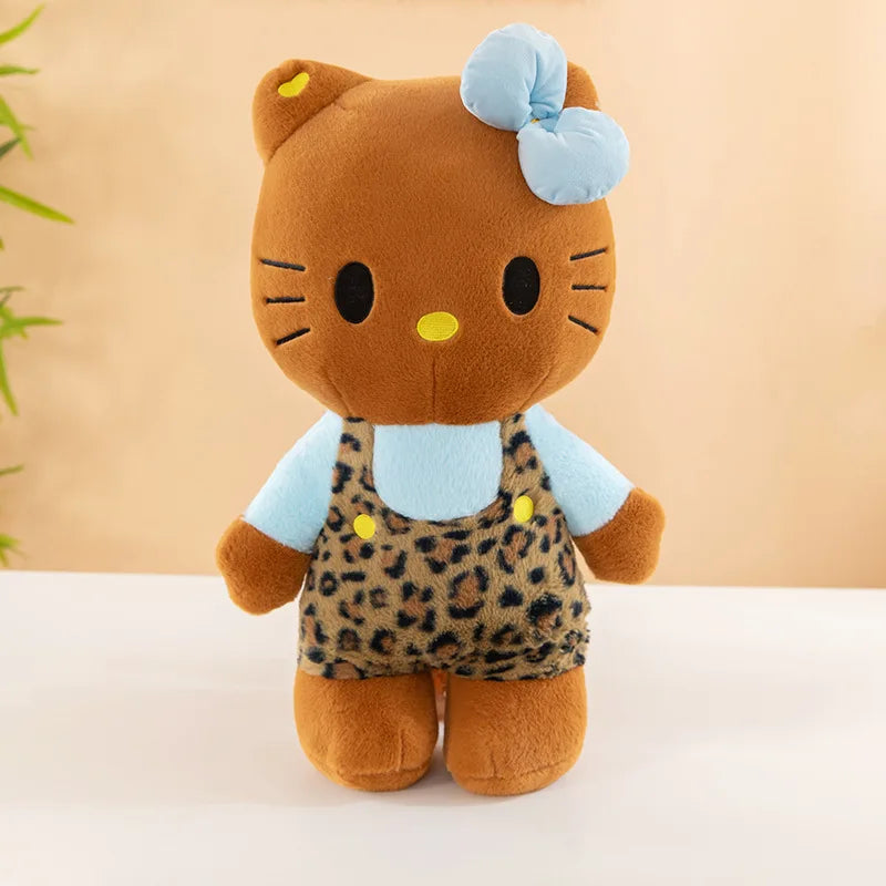 Leather Leopard Print Plushie
