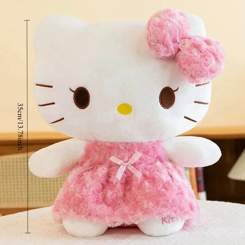 Pink Kawaii Rose Plushie