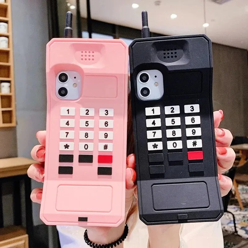 Retro Style Telephone Model Phone Case