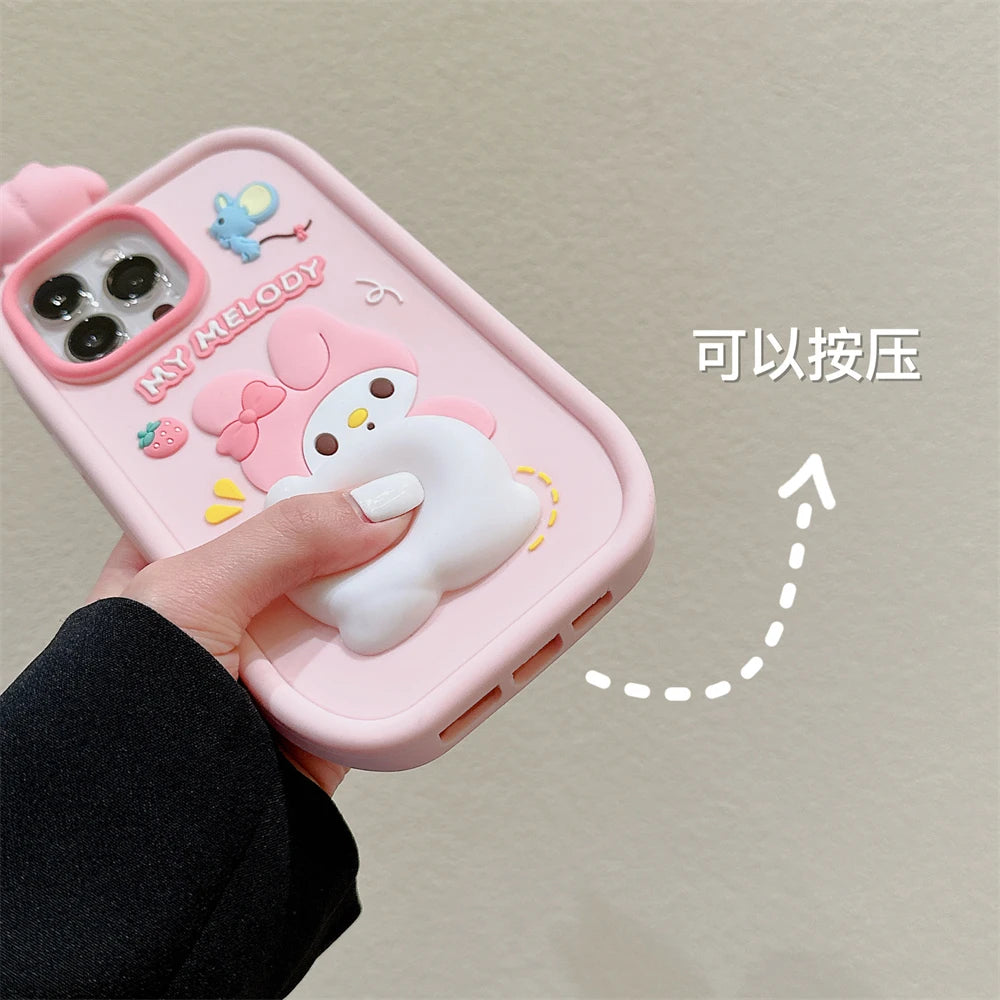 Kawaii Silicone Phone Case