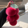 Fluffy Fruit Keychain