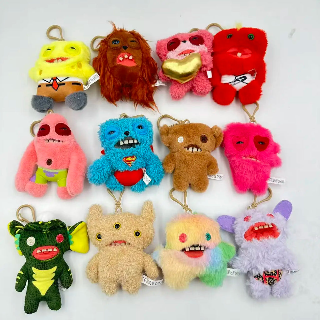 Kawaii Monsters Cute Plushie Keychain Pendants