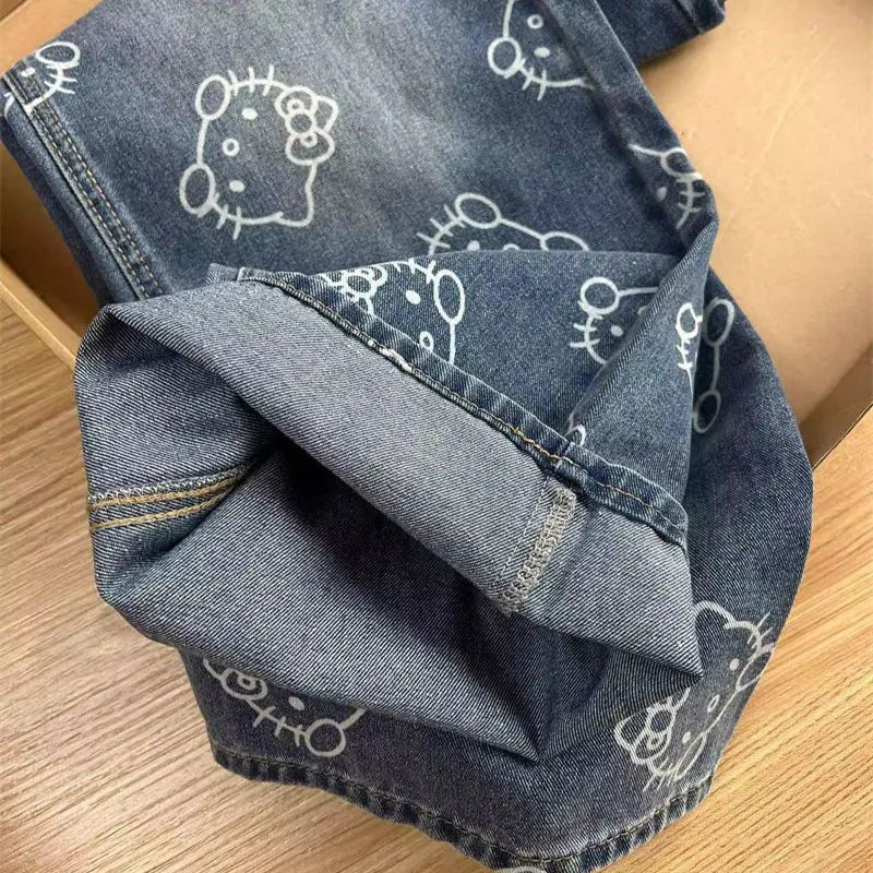 Kawaii Y2K Denim Jean Pants