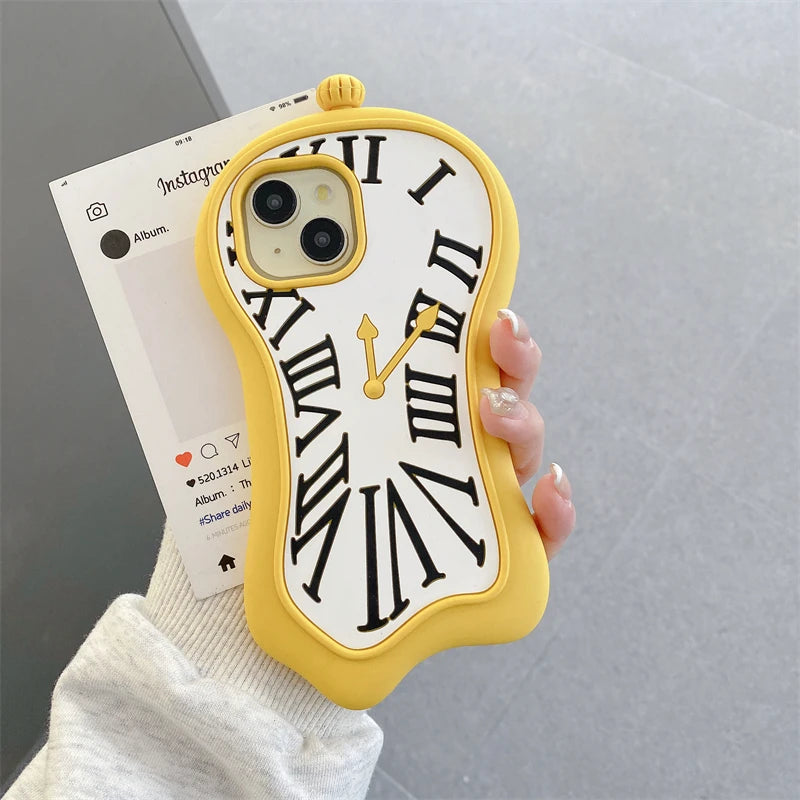 Vintage Clock 3D Phone Case