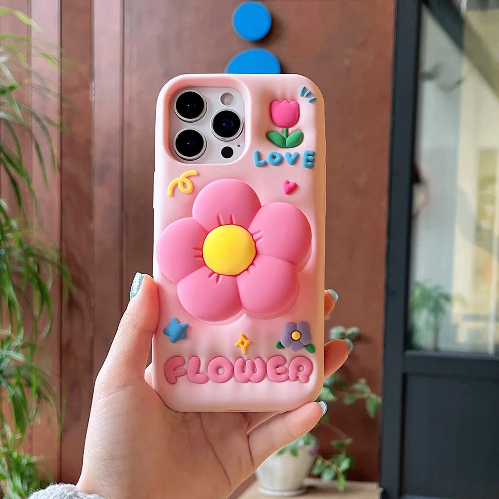 Kawaii Flower Phone Case