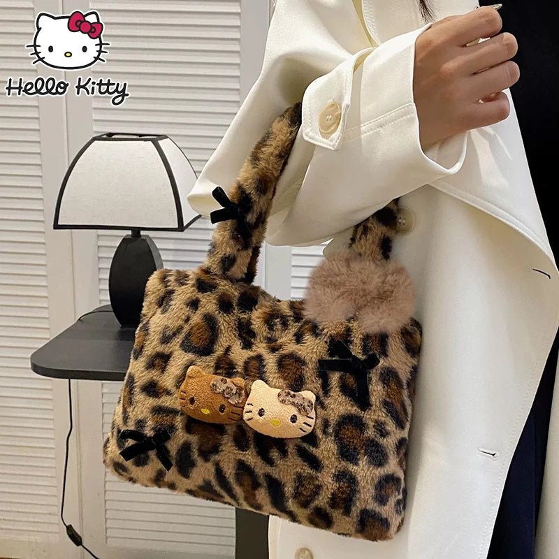 Leopard Print Y2K Bag