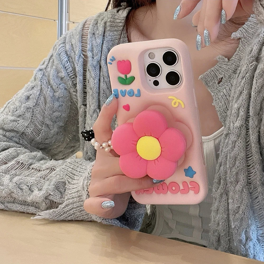 Kawaii Flower Phone Case