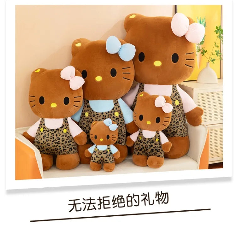 Leather Leopard Print Plushie