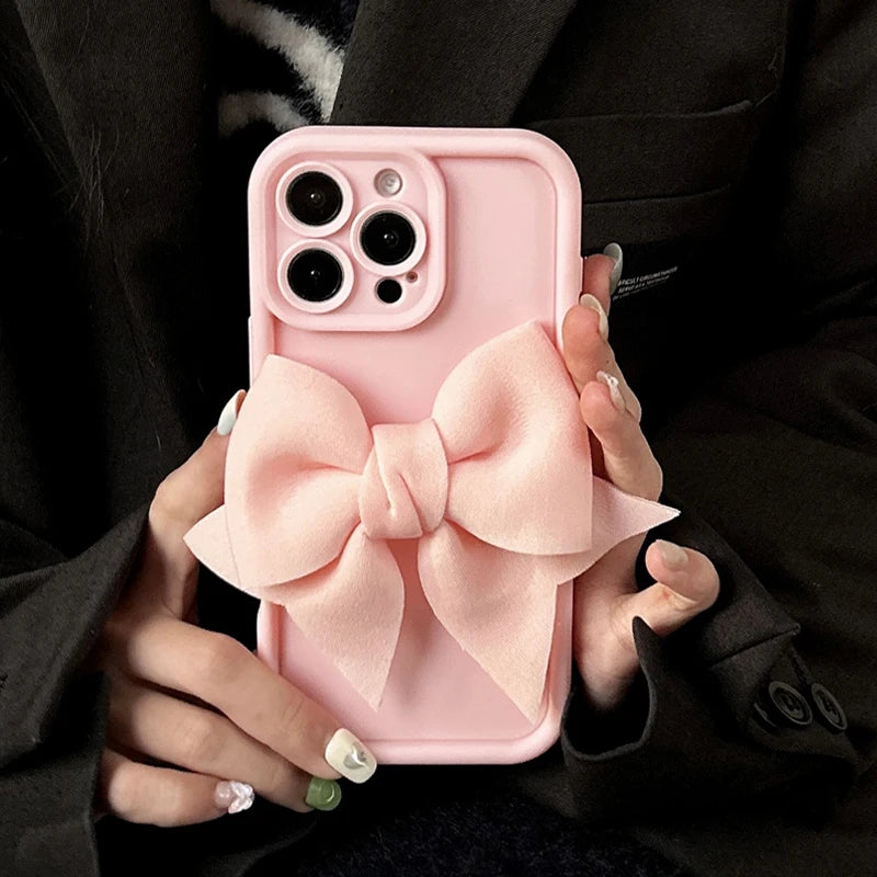 Bow 3D Silicone Phone Case