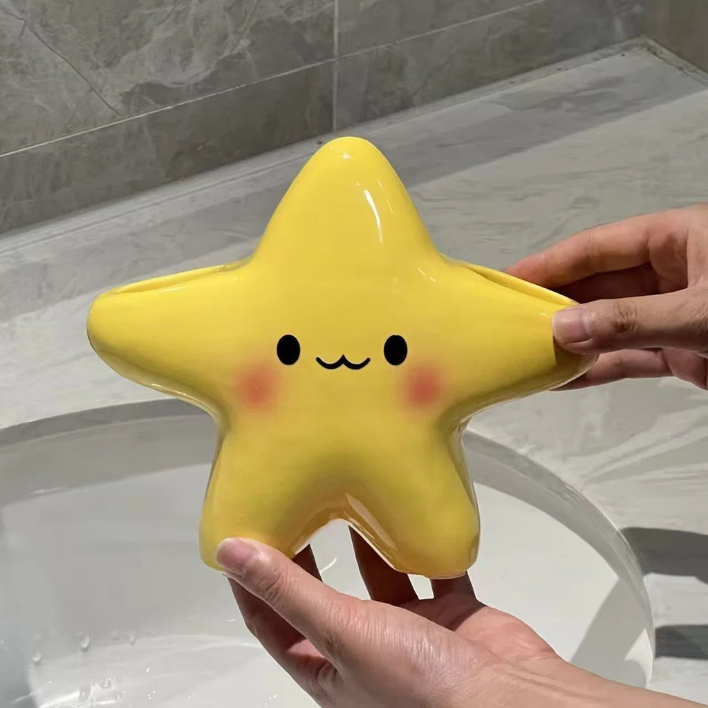 Cute Star Shaped Toothbrush Holder