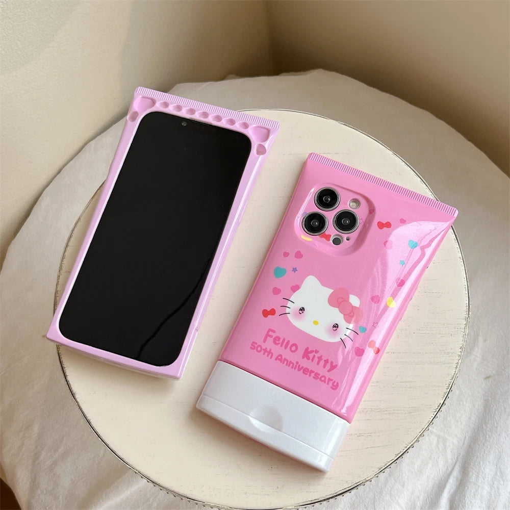 Pink Bottle Phone Case