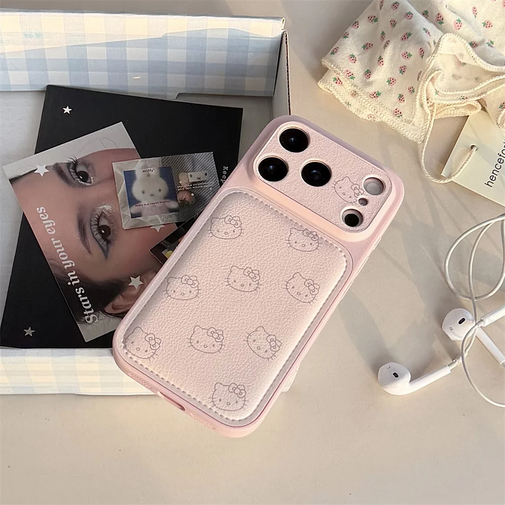Pink Kawaii Holder Phone Case