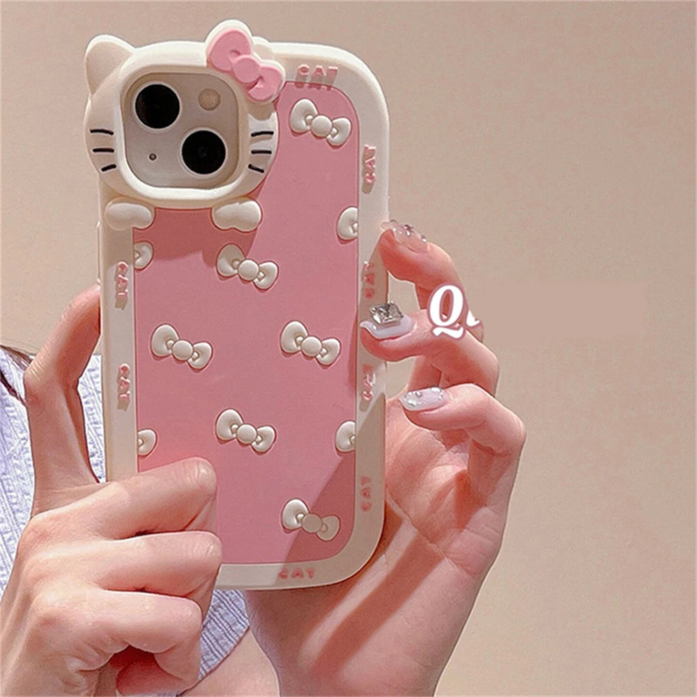 Bow Cat Phone Case