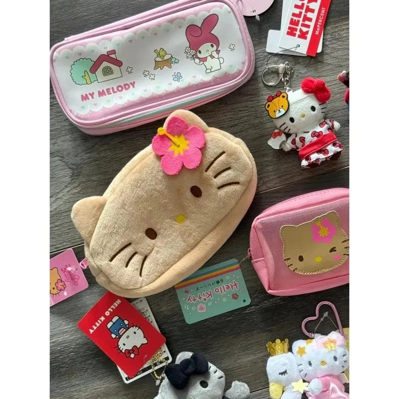 Cute Storage Pencil Case Makeup Plush Bag