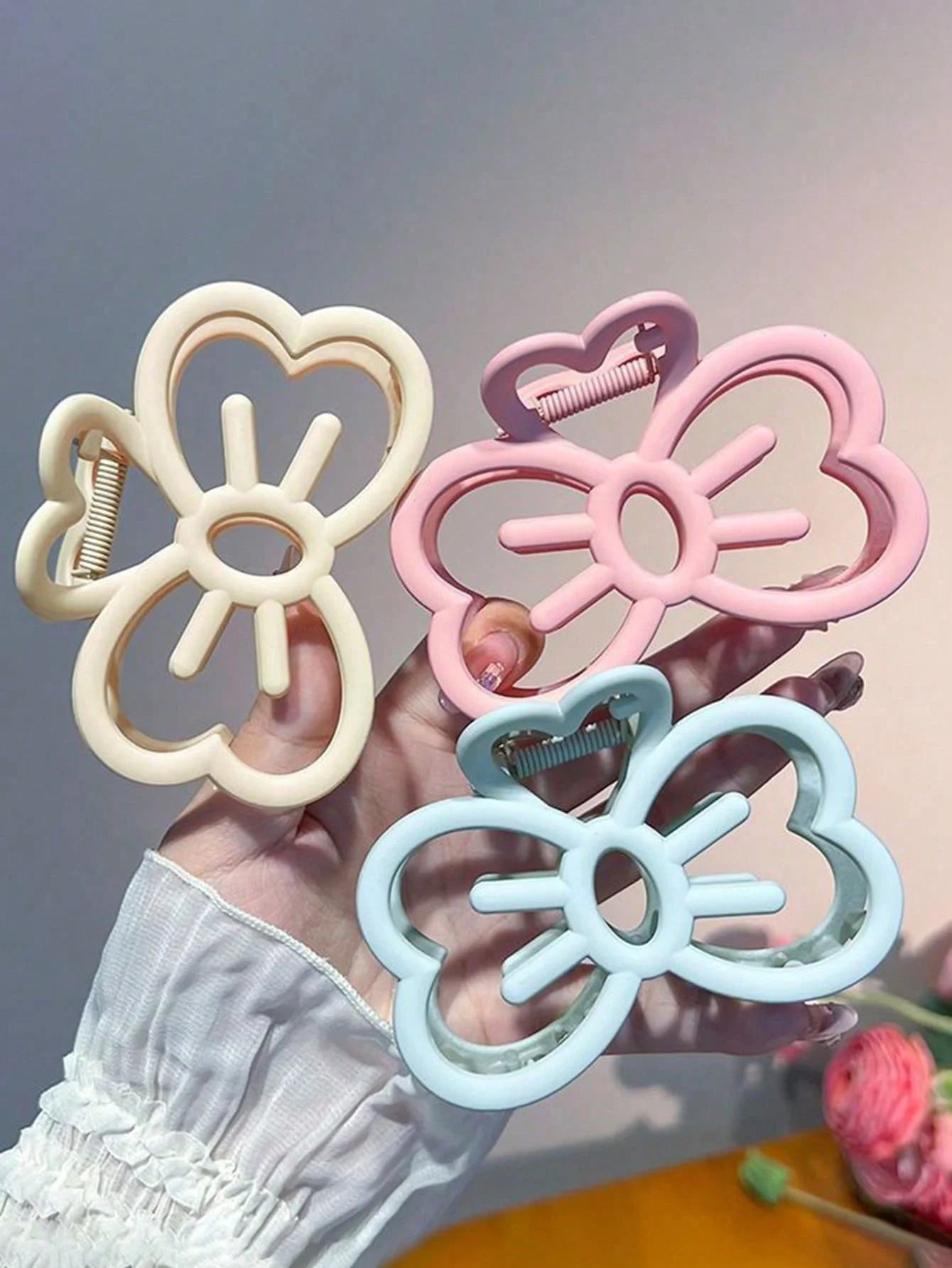 Pastel Candy Color Bow Hair Clip