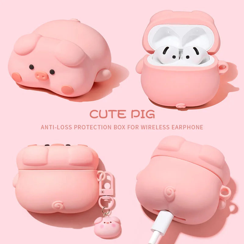 Kawaii 3D Animals AirPods Case