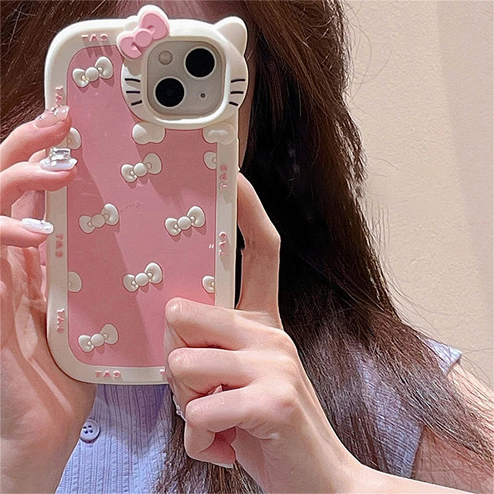Bow Cat Phone Case