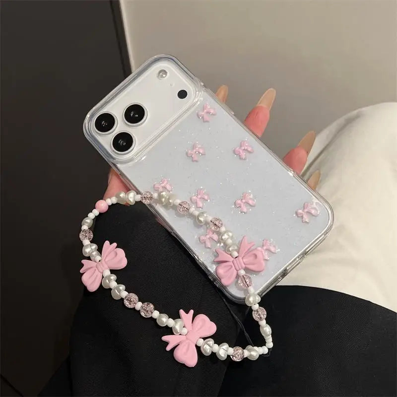 Pink Bow Phone Case