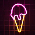 Ice Cream Neon Light