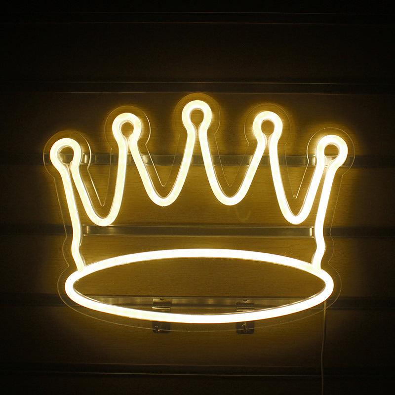 Crown Neon Light