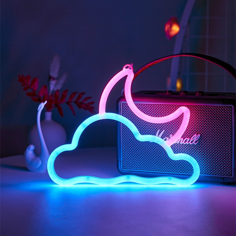 LED Butterfly Alien Planet Neon Decorative Night Light
